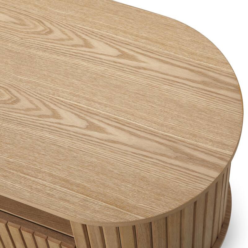 Lifestorey Kendrick Fluted TV Console