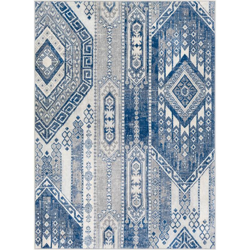 The Curated Nomad DeVilla Vintage Boho Area Rug