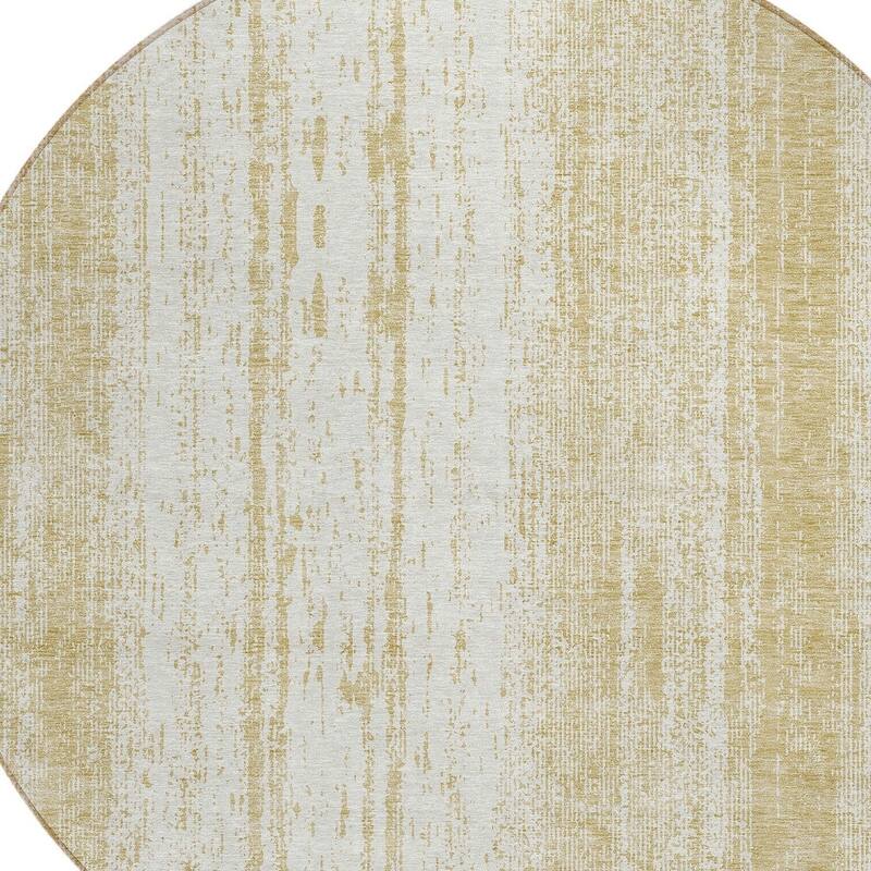 HomeRoots Striped Transitional Rectangle Outdoor Rug