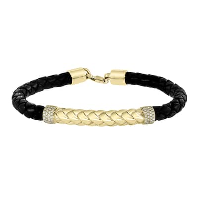 EFFY 14K Yellow Gold Diamond Bracelet