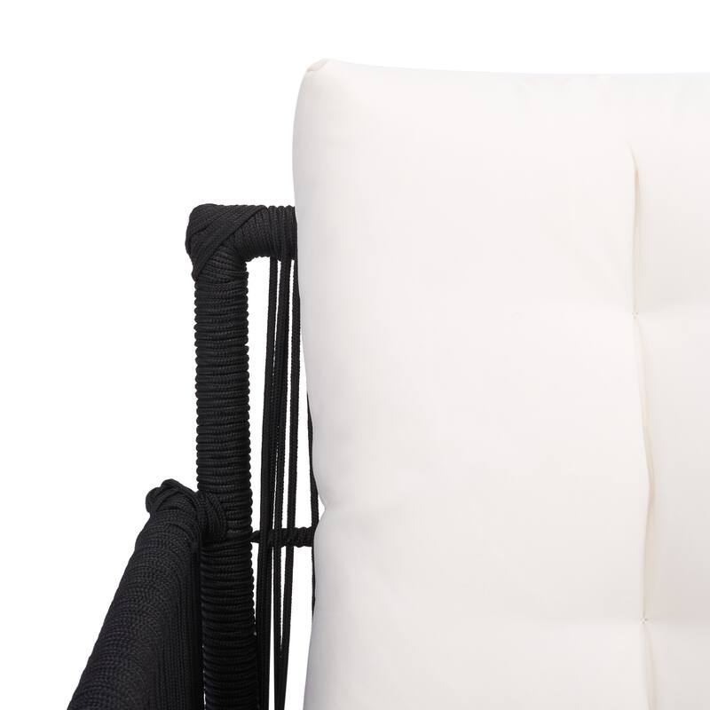 SAFAVIEH Outdoor Living Winslo 4-Piece Patio Set - 57"W x 30"D x 31"H