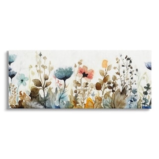 Stupell Earth Tones Garden Blooms Canvas Wall Art Design by Ziwei Li