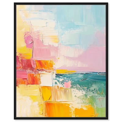 Hued Vista Canvas by Art Remedy