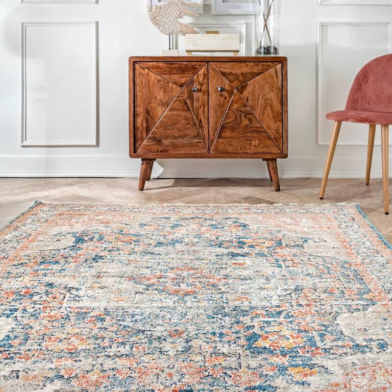 Nuloom Georgia Traditional Medallion Area Rug