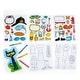 preview thumbnail 3 of 6, Educational Insights Papercraft Pete the Cat Coloring Activity Set - Multi
