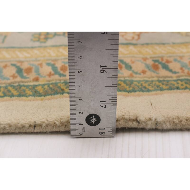 ECARPETGALLERY Hand-knotted Jamshidpour Ivory Wool Rug - 8'0 x 9'10
