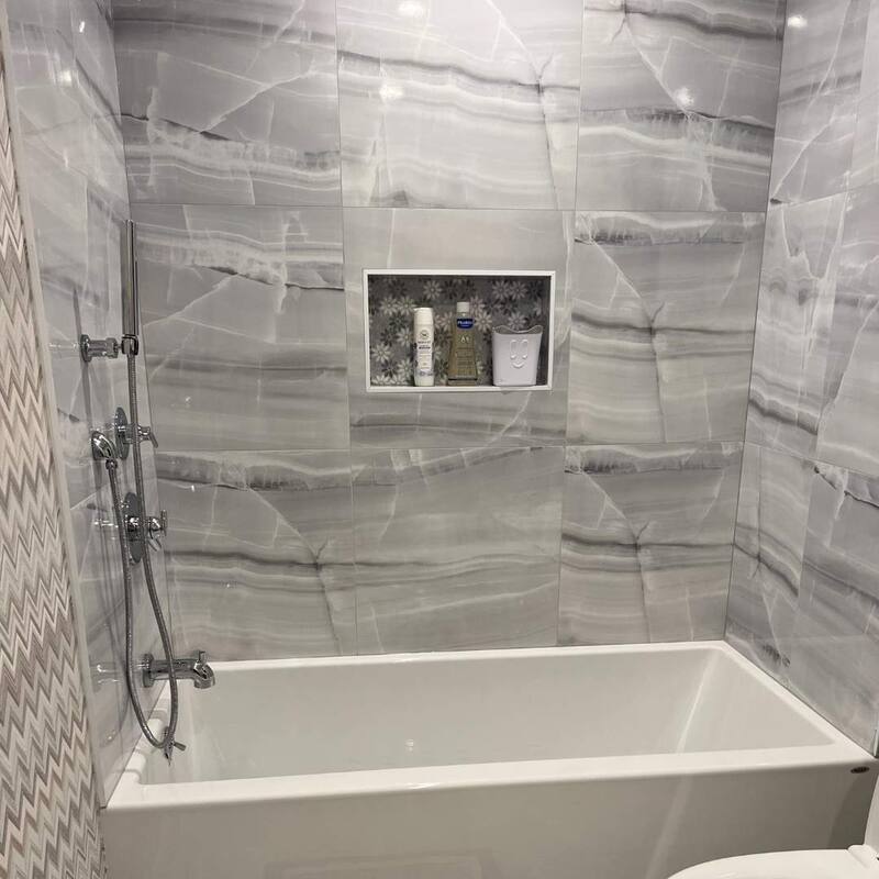 The Tile Life Amsterdam 22x24 Gris Matte Porcelain Floor & Wall Tile