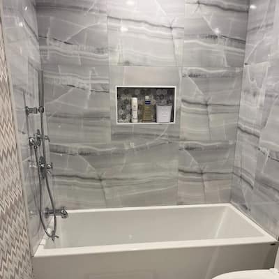 The Tile Life Amsterdam 22x24 Gris Matte Porcelain Floor & Wall Tile