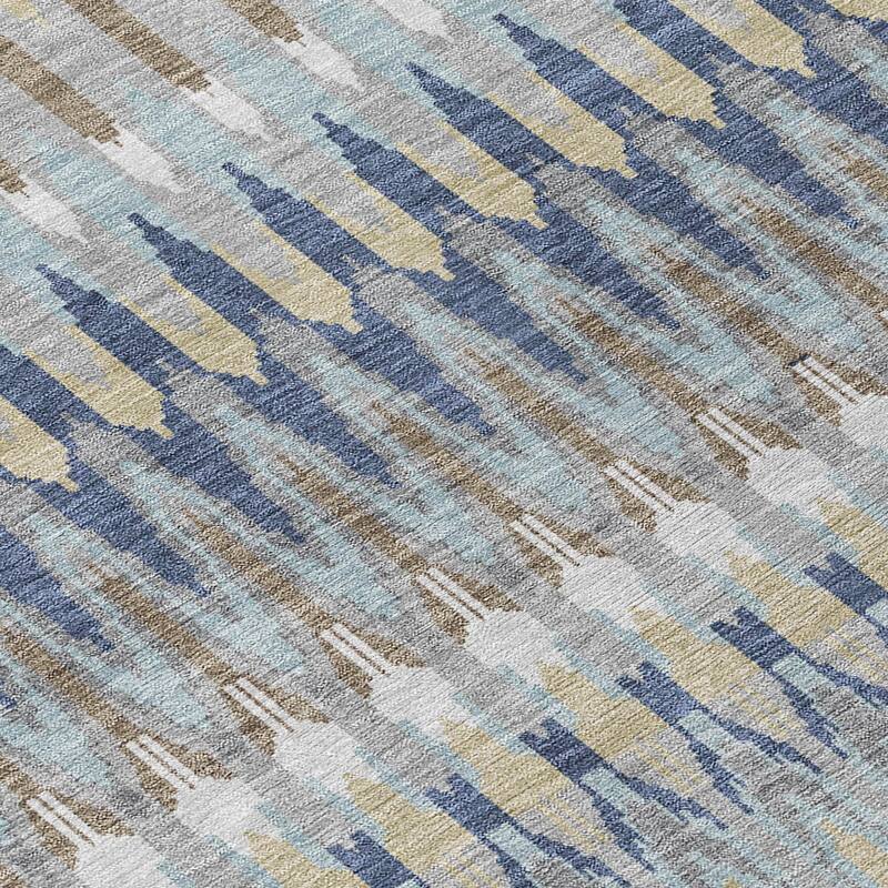 Machine Washable Indoor/ Outdoor Chantille Moroccan Boho Rug