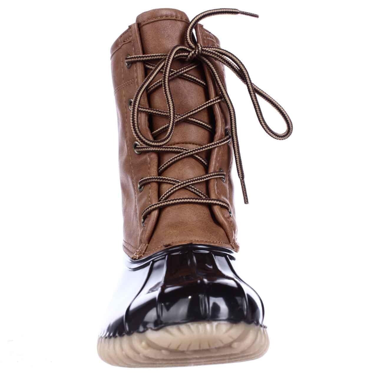 duck boots flannel lined