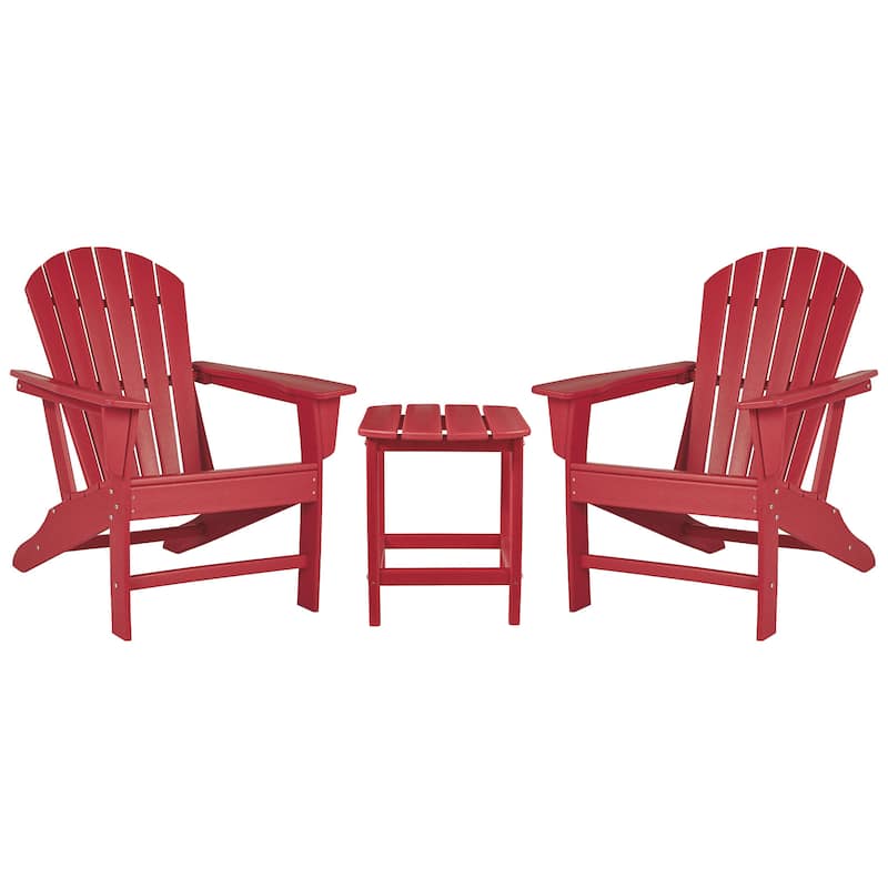 Signature Design by Ashley Sundown Treasure 3-Piece Outdoor Seating Package - 32"W x 33"D x 38"H