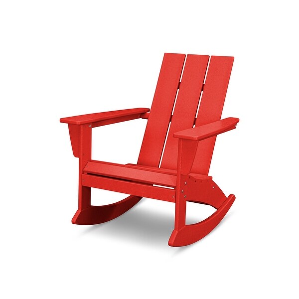 POLYWOOD Modern Adirondack Rocking Chair Bed Bath Beyond