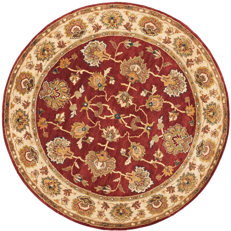 SAFAVIEH Handmade Bergama Radhildur Oriental Hand-spun Wool Rug