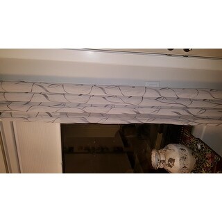 Shop Madison Park Dawn Leaf Embroidered Sheer Single