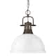 Option Rubbed Bronze / White