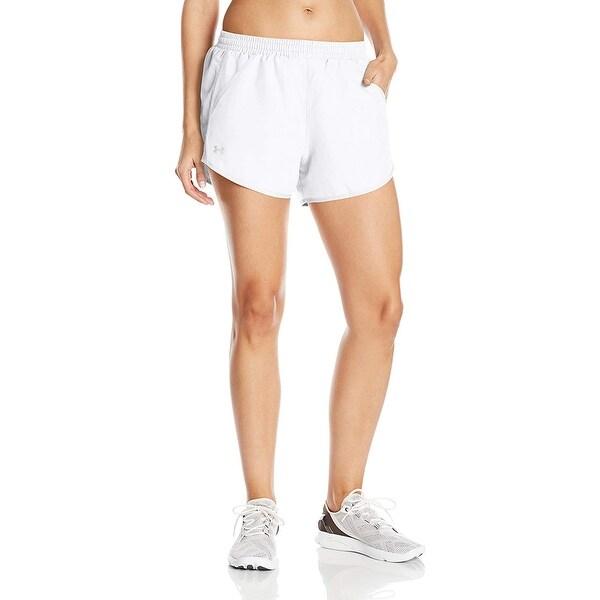 under armour womens white shorts