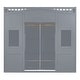 preview thumbnail 16 of 14, Grey Twin Size Solid Wood House Loft Bed with Ladder & Wardrobe