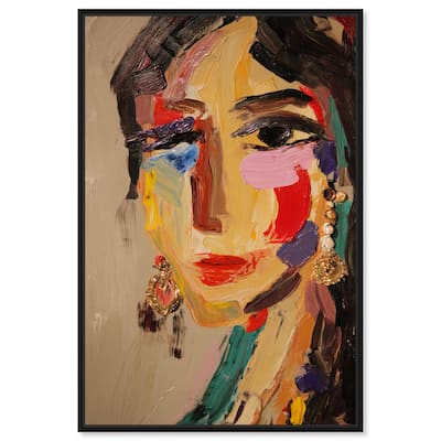 Colorful Expression II Canvas by Art Remedy