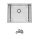 preview thumbnail 1 of 8, Dual Mount 22 inch Stainless Steel Single Bowl Utility Sink