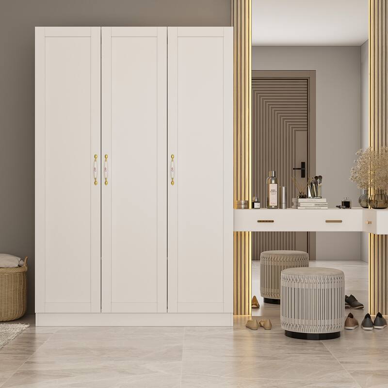 Kerrogee Grand Wardrobe/Armoire/Closet , 47.2" W x 70.9" H x 17.7" D