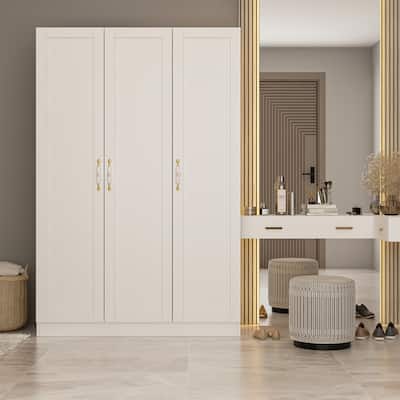 Kerrogee Grand Wardrobe/Armoire/Closet , 47.2" W x 70.9" H x 17.7" D