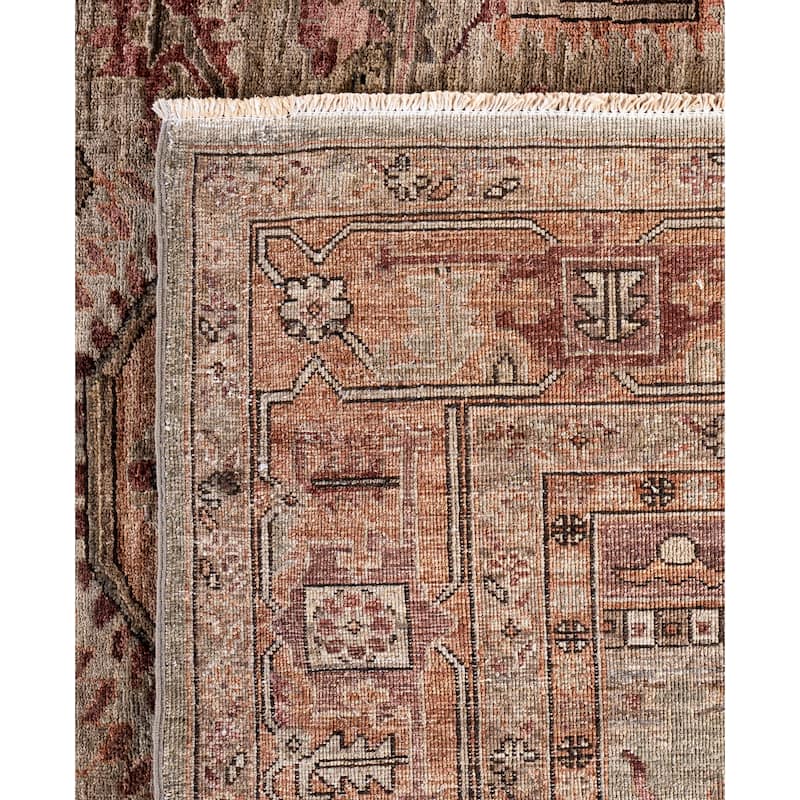 Serapi One-of-a-Kind Hand-Knotted Area Rug - Brown - 9' 3" x 11' 11"