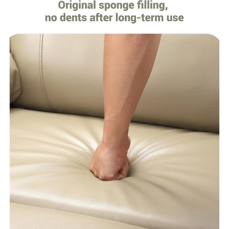 Oversized Manual Recliner Chair, with Cup Holders and Side Pockets