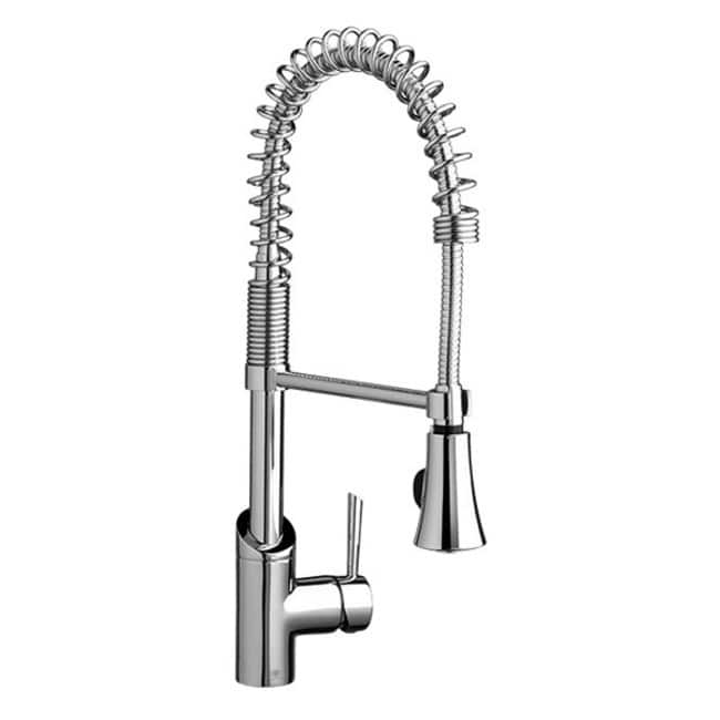 DXV Fresno 1.8 GPM Single Hole Pre-Rinse Kitchen Faucet - Polished Chrome