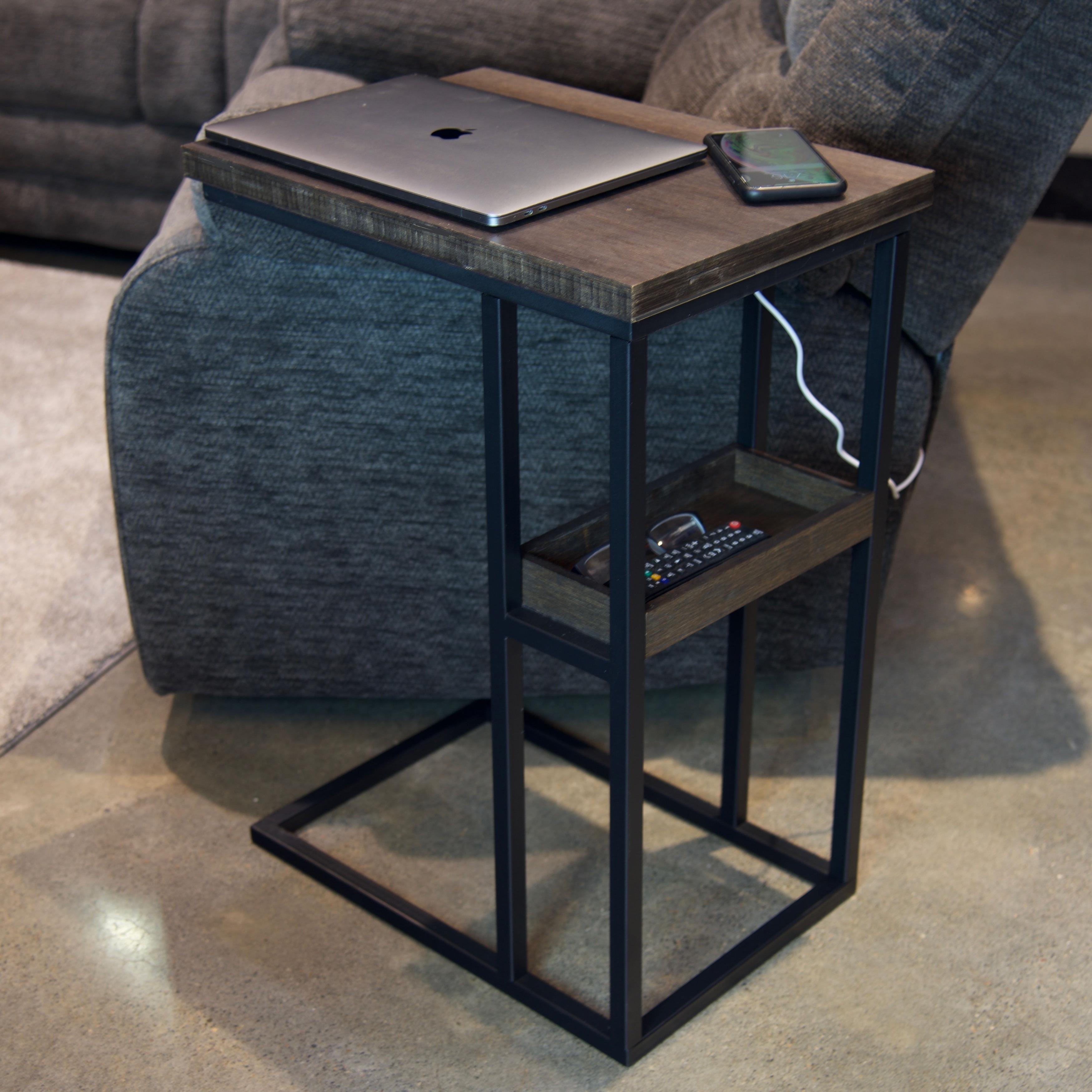 C table with charger deals