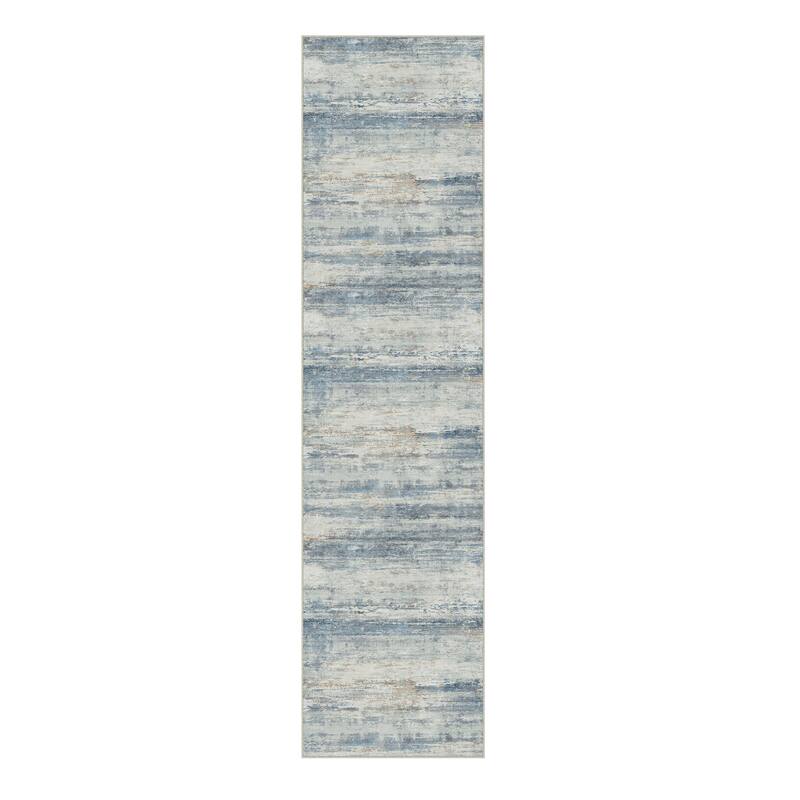HomeRoots Abstract Traditional Rectangle Area Rug