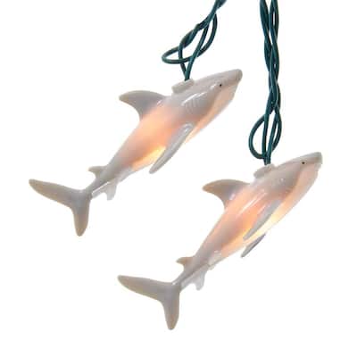 Kurt Adler UL 10-Light Fake Shark Light Set