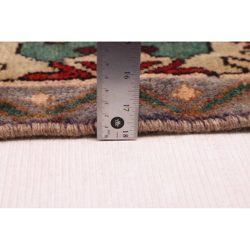 ECARPETGALLERY Hand-knotted Melis Vintage Red Wool Rug - 4'10 x 9'5