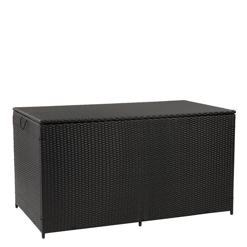 Parksville Outdoor Storage Deck Box, Black