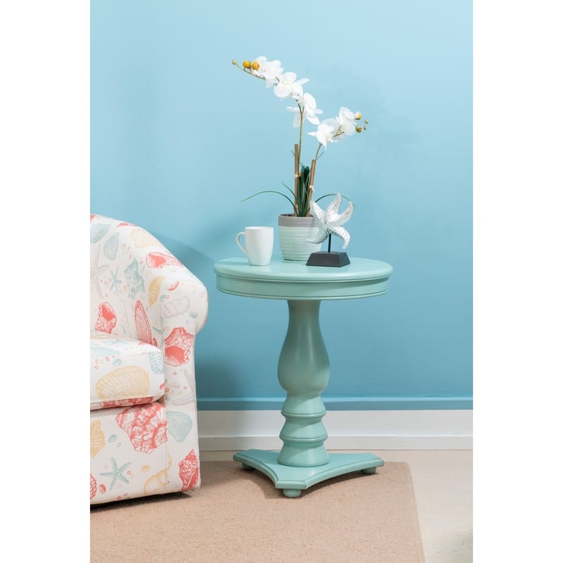 Linon Stanton Round Accent Side Table