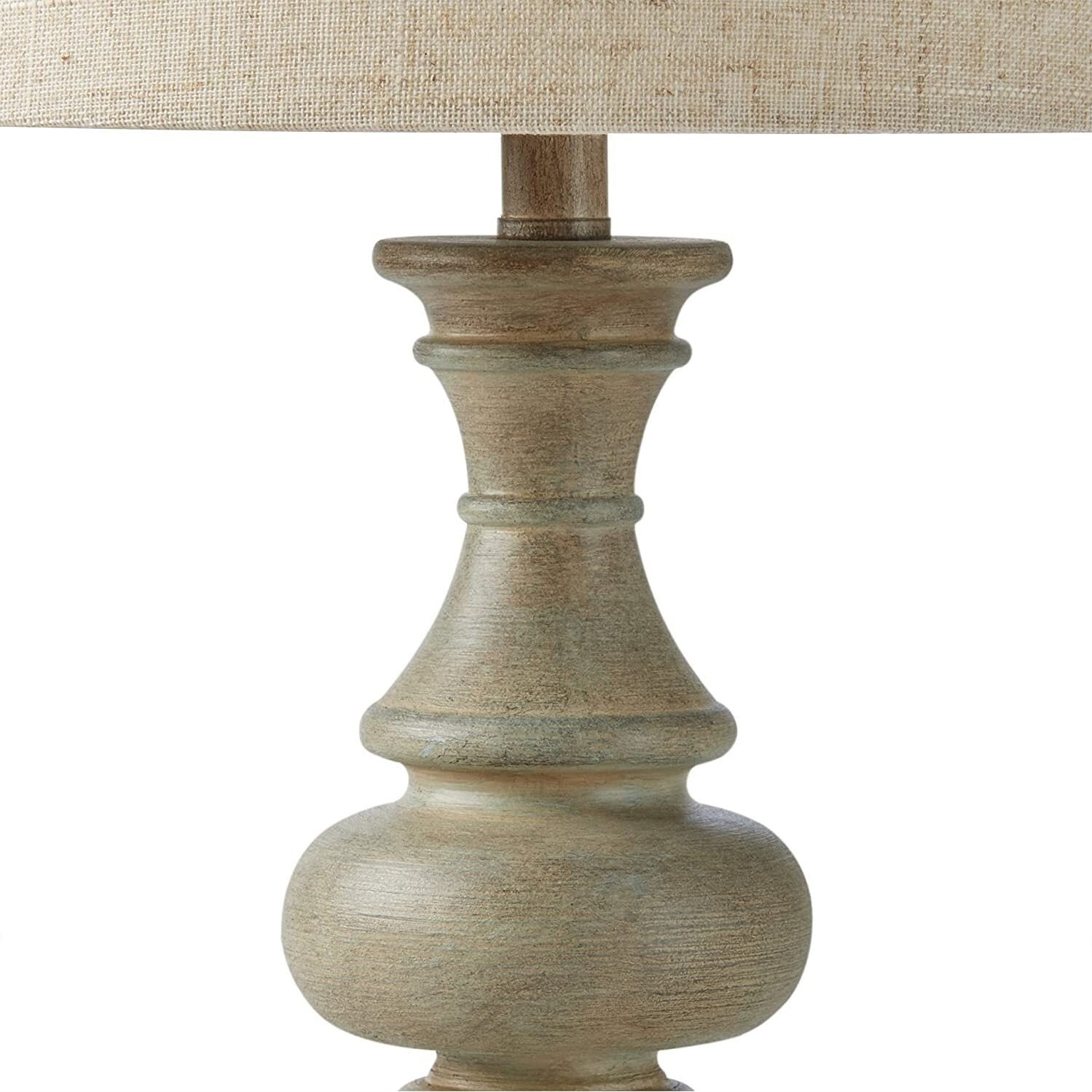 Adesso distressed gray vintage farmhouse table lamp hotsell