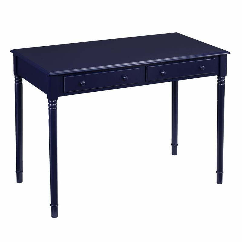 42.75" Navy Blue Writing Desk