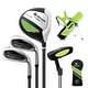 preview thumbnail 1 of 28, Ultimate Kids Golf Practice Set Junior Complete Golf Club Set for Kids - See Details Green