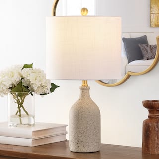 SAFAVIEH Lighting 23-inch Gunnar Ceramic Table Lamp - 12" x 12" x 23"