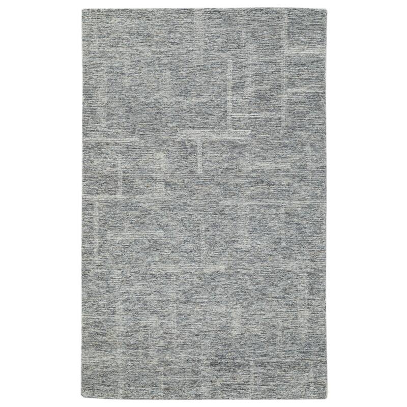 Terra by Obeetee Dusk Passage Gray Rug - Cream/Onyx - 3' x 5'