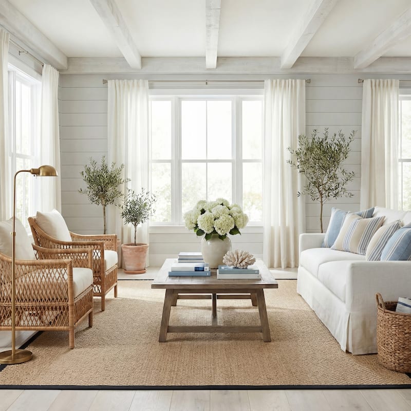 SAFAVIEH Natural Fiber Zymryd Basketweave Seagrass Rug