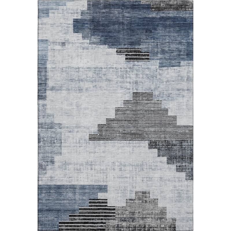 Premium Washable Super Soft Geo Global Mayfield Rug