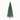 7.5ft foldable metal stand Artificial Slim Christmas Tree with Cones and Berries - N/A