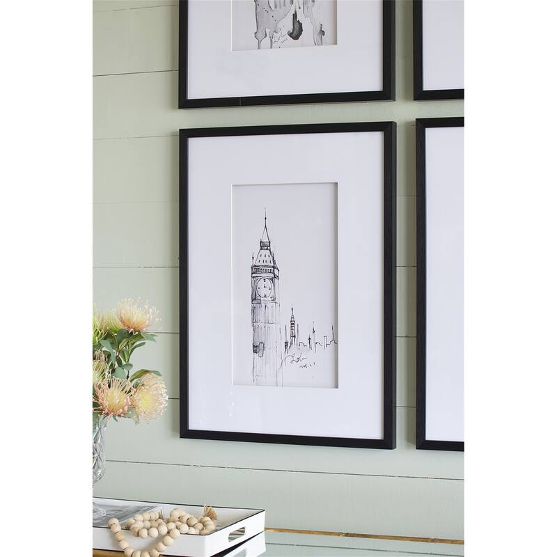 Set of 4 Architecture Wall Art Prints