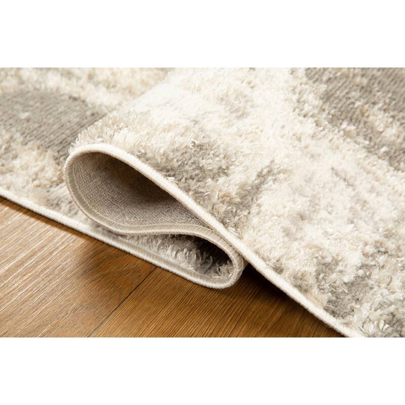 Lefkada Collection Modern Abstract Area Rug