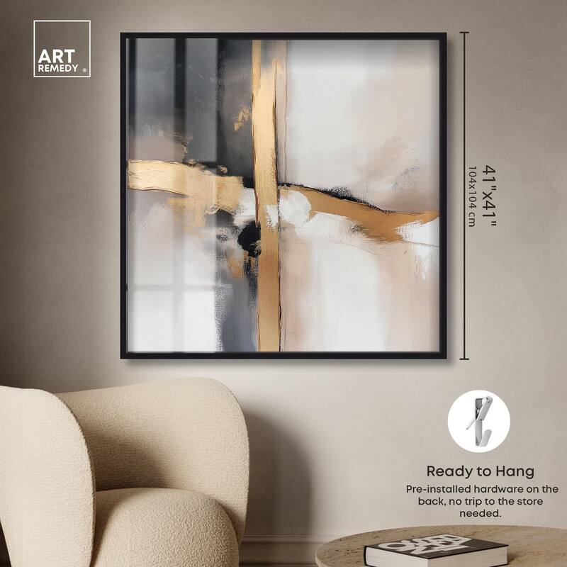 Golden Hour I Shadowbox by Art Remedy
