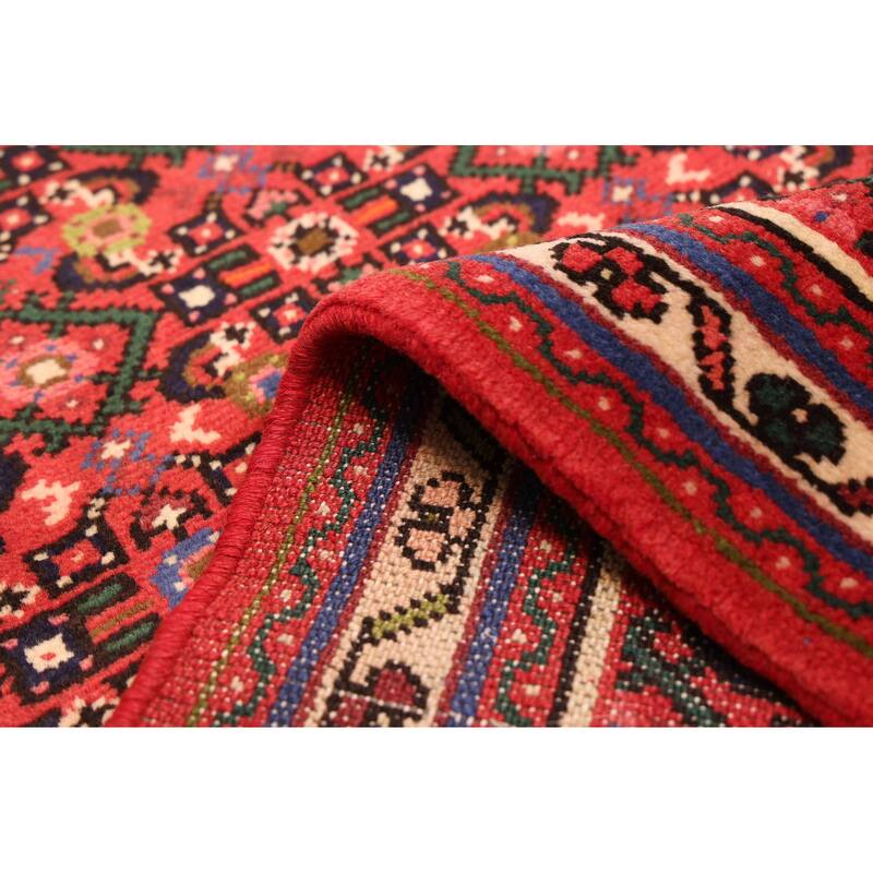 ECARPETGALLERY Hand-knotted Andelz Red Wool Rug - 2'6 x 9'6