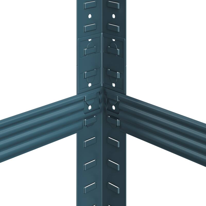 Yaheetech 71in 5-Tier Metal MDF Storage Rack, Adjustable Shelves, 386lb Capacity for Each Shelf