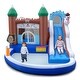 preview thumbnail 10 of 10, Costway 6-in-1 Winter Theme Snowman Inflatable Castle Kids Bounce - Multi-colored - See Details
