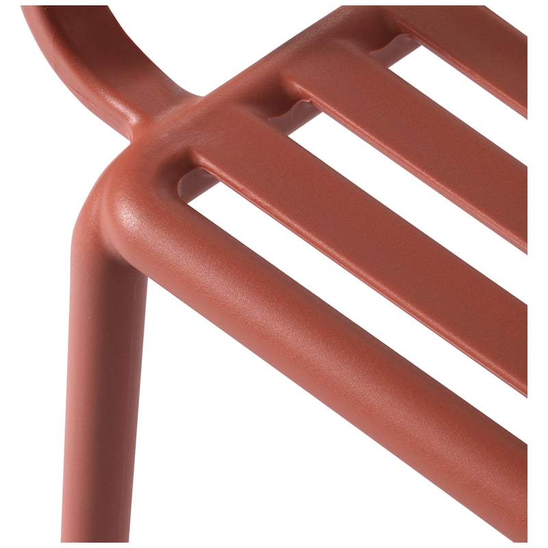 Frond and Form Outdoor Stacking Dining Armchair (Set of 4)