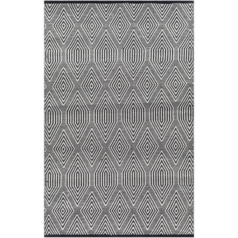 Paxtone Handmade Modern Wool Blend Area Rug